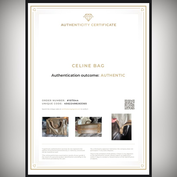 Celine Macadam Boston with certificate - Picture 14 of 14